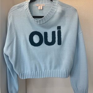Women's Light Blue Sweater